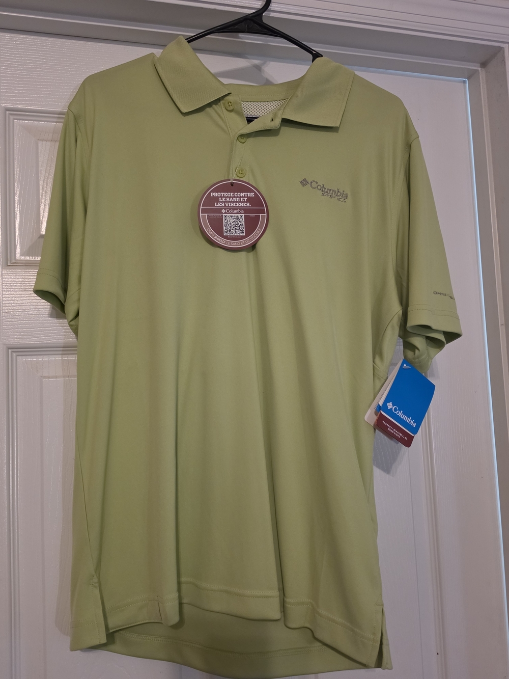 Columbia Men’s Light Green Polo